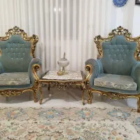 فروش مبل استیل۹نفره ،چوب روس|مبلمان خانگی و میز عسلی|کردکوی, |دیوار