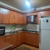 کابینت ام دی اف همراه با هودو گاز رو میزی