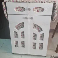 میز اتو و چرخ خیاطی کمدی