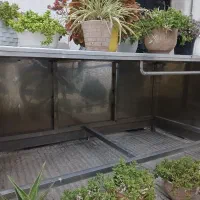میز کار تمام استیل