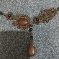 گردنبند،چوکر،پابند،گوشواره دستساز برا آدمای خوشتیپ