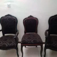 صندلی رنگ قهوه اس سوخته|صندلی و نیمکت|پرند, فاز ۶|دیوار