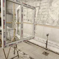 درب پنجره ی pvc|مصالح و تجهیزات ساختمان|تهران, خلازیر|دیوار