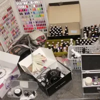 لوازم کامل کاشت ناخن و لاک و طراحی ناخن