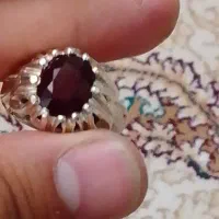 انگشتر یاقوت افریقایی درجه یک دونه اناری مردانه|جواهرات|فردیس, فرامرزیه|دیوار