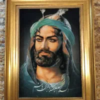 تابلوفرش شمایل حضرت ابالفضل
