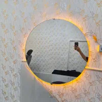 دو عدداینه هدلایت.گرد و بیضی نو