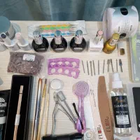 پک کامل وسایل کاشت ناخن با بهترین کیفیت و مدل|آرایشی، بهداشتی، درمانی|تنکابن, |دیوار