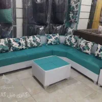 مبل راحتی ال --پارچه های با کیـفیـت وضـد حساسـیت|مبلمان خانگی و میز عسلی|تهران, شهرک شریفی|دیوار
