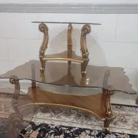 میز عسلی در حد نو جنس چوب راش