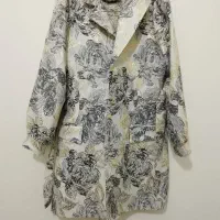 مانتو ژاکارد مجلسی سایز لارج