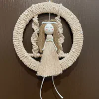عروسک فرشته مکرومه
