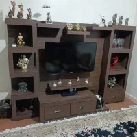 میز نهاری خوری شش نفره یک میز تلویزیون