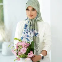 روسری ابریشم ژاکارد|لباس|مشهد, هدایت|دیوار