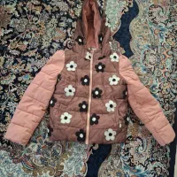 کاپشن دخترانه  زیبا جنس خارجی