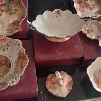 سرویس لمونژ کرم گل میخک|ظروف سرو و پذیرایی|تهران, مرزداران|دیوار