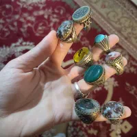 فروش انواع انگشتر عقیق و سنگ عقیق معدنی