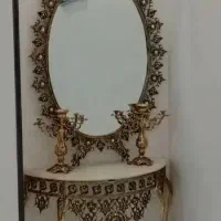 لوستر آپاژور اینه شمعدان برنزی برنجی خریدوفروش|چراغ خواب و آباژور|تهران, خانیآباد|دیوار