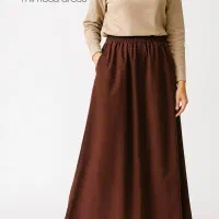 دامن کتان زنانه ترند|لباس|دوگنبدان, |دیوار