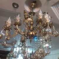 لوستر چهار شاخه 8شعله سنگین فرشته