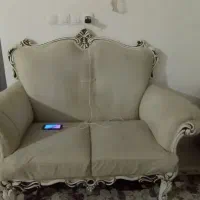 مبل 7نفره در حد نو|مبلمان خانگی و میز عسلی|کرمانشاه, |دیوار