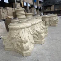 سراه‌ پایه سرستون رزینی گلدار|صنایع دستی و سایر لوازم تزئینی|کرج, آتشگاه|دیوار