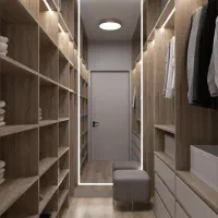 کلوزروم،نورپردازی،کشو