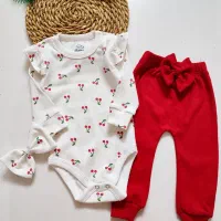 بادی شلوار سه تیکه|کفش و لباس بچه|رشت, جماران|دیوار