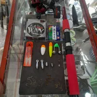 ست کامل ماهیگیری (چوب‌ و چرخ و ملزومات)