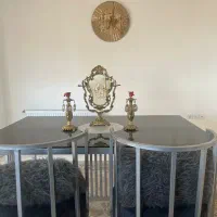 میز غذاخوری مدل شاه نشین ۴ نفره|میز و صندلی غذاخوری|سهند, |دیوار