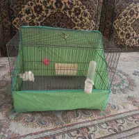 قفس 2 عدد سایز بزرگ با وسایل|لوازم جانبی حیوانات|قرچک, شهرک الحدید|دیوار
