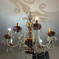 یک جفت لوستر آنتیک