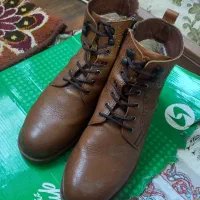 کفش نیم بوت تمام چرم دست دوز تبریز|کیف، کفش، کمربند|ارومیه, |دیوار