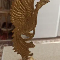 مجسمه برنجی وچوبی|مجسمه، تندیس، ماکت|خاوران, |دیوار