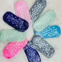 جوراب سلیکونی رنگ صورتی