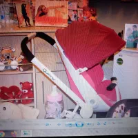 کالسکه و کریر مکسی کوزی خیلی نو همراه با جعبه|کالسکه و لوازم جانبی|اصفهان, آبشار|دیوار