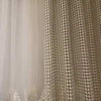 پرده حریر ترک در حد نو