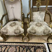مبل سلطنتی در حد نو|مبلمان خانگی و میز عسلی|قزوین, |دیوار