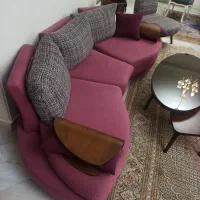 مبل راحتی بنفش