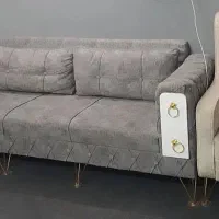 مبل چستر پایه فلزی|مبلمان خانگی و میز عسلی|شیراز, پودنک|دیوار