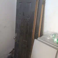 درب دو لت به همراه کم بدون خط و خش