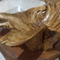 کاسه و دیس چوبی