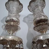 شمعدان نقره|کلکسیون اشیاء عتیقه|شراء, |دیوار