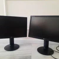 دو عدد مانیتور فلترون ۲۲ اینچ الجی مدل W2242،BS
