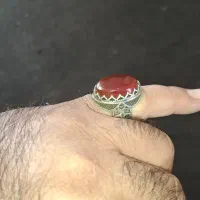 انگشتر عقیق اصل یمنی