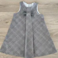 سارافون چهارخانه پشمی نو