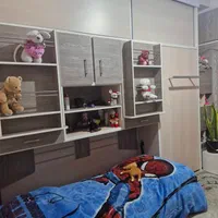 دوعددتخت تاشوبه همراه کمدویترین کتابخانه و انباری|اسباب و اثاث بچه|تهران, فلاح|دیوار