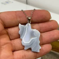 گردنبند سنگ طبیعی