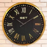 ساعت عمده /ساعت دیواری عمده/ساعت ست فلزی