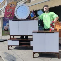 کنسول آینه ست کامل مدل شکاری